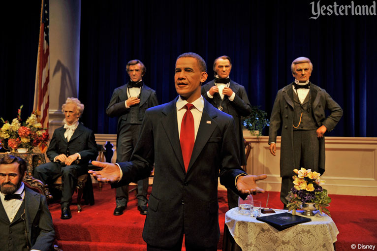 President Barack Obama, Hall of Presidents at Magic Kingdom Park, Walt Disney World