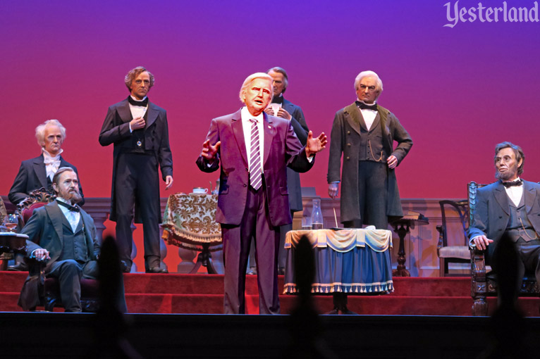 Programming President Donald Trump for the Hall of Presidents at Magic Kingdom Park, Walt Disney World