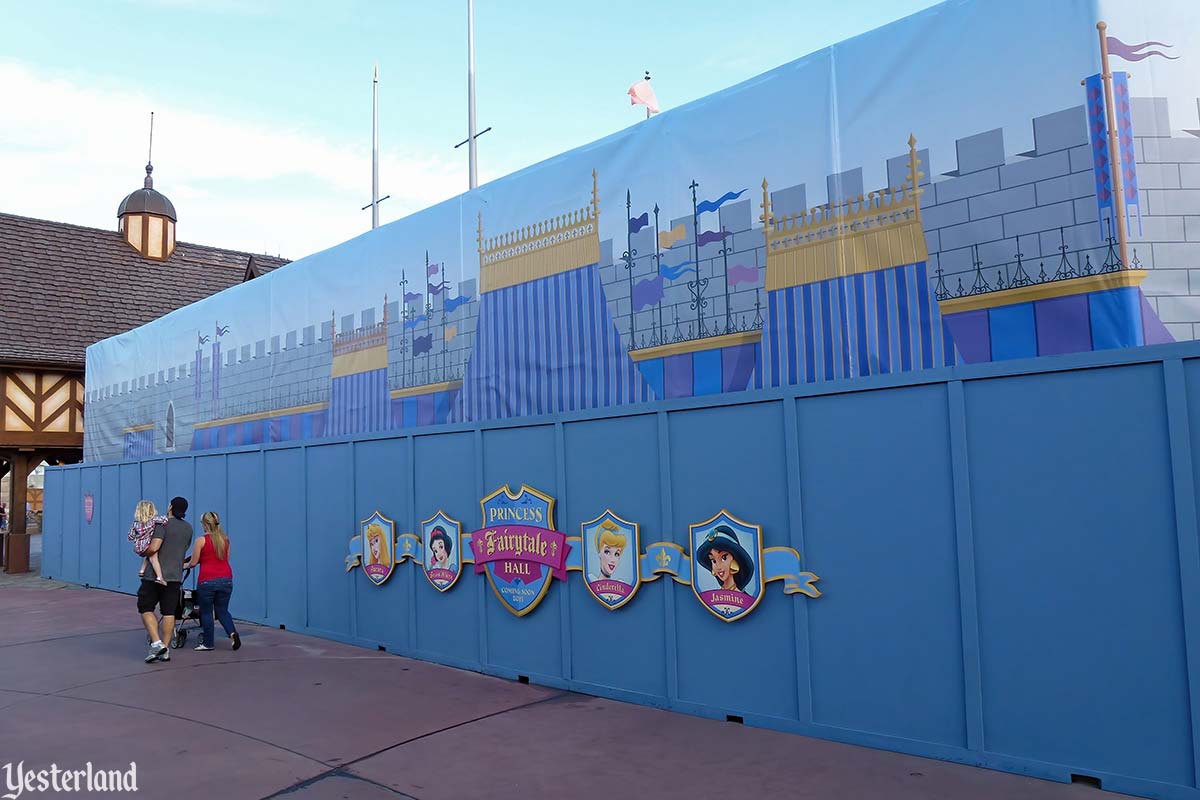 Princess Fairytale Hall construction