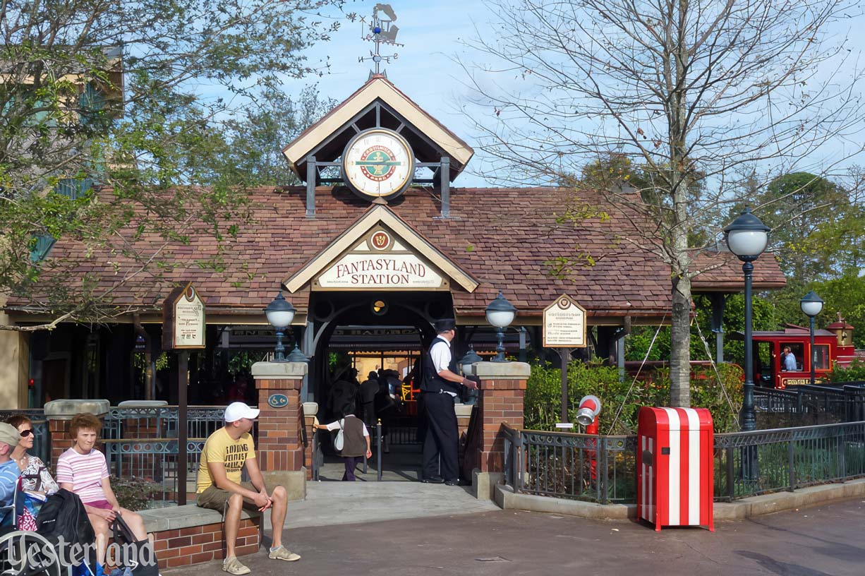 Mickey's Toontown Fair Train Station at Magic Kingdom Park