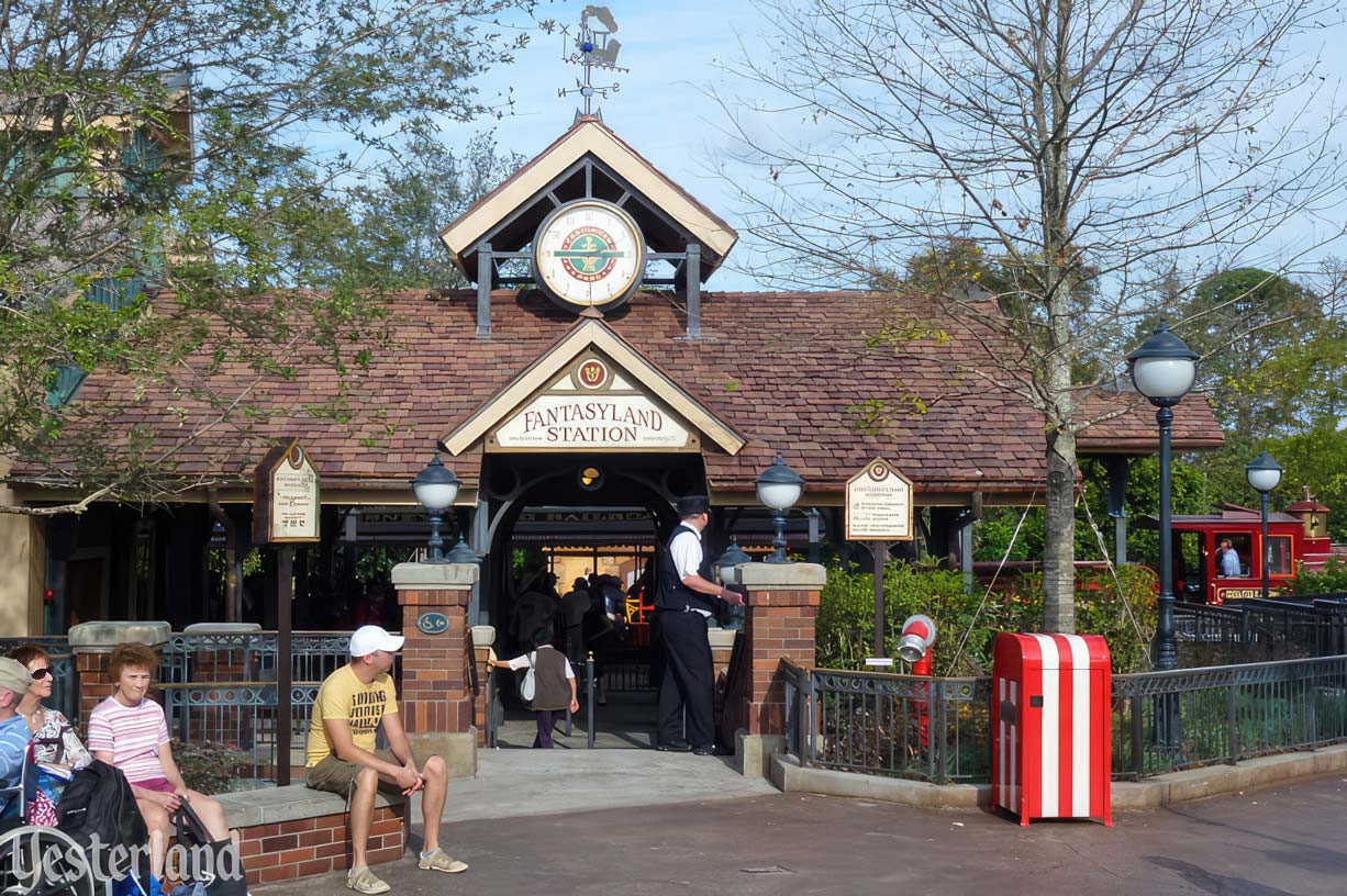 Mickey's Toontown Fair Train Station at Magic Kingdom Park