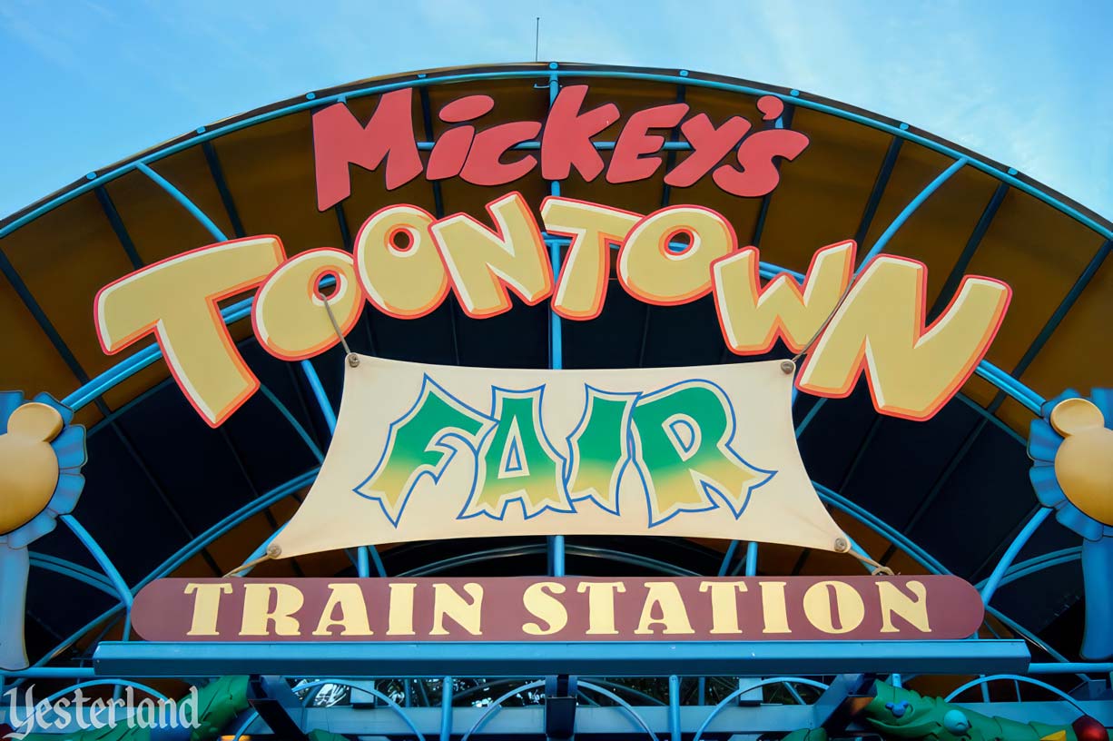 Mickey's Toontown Fair Train Station at Magic Kingdom Park