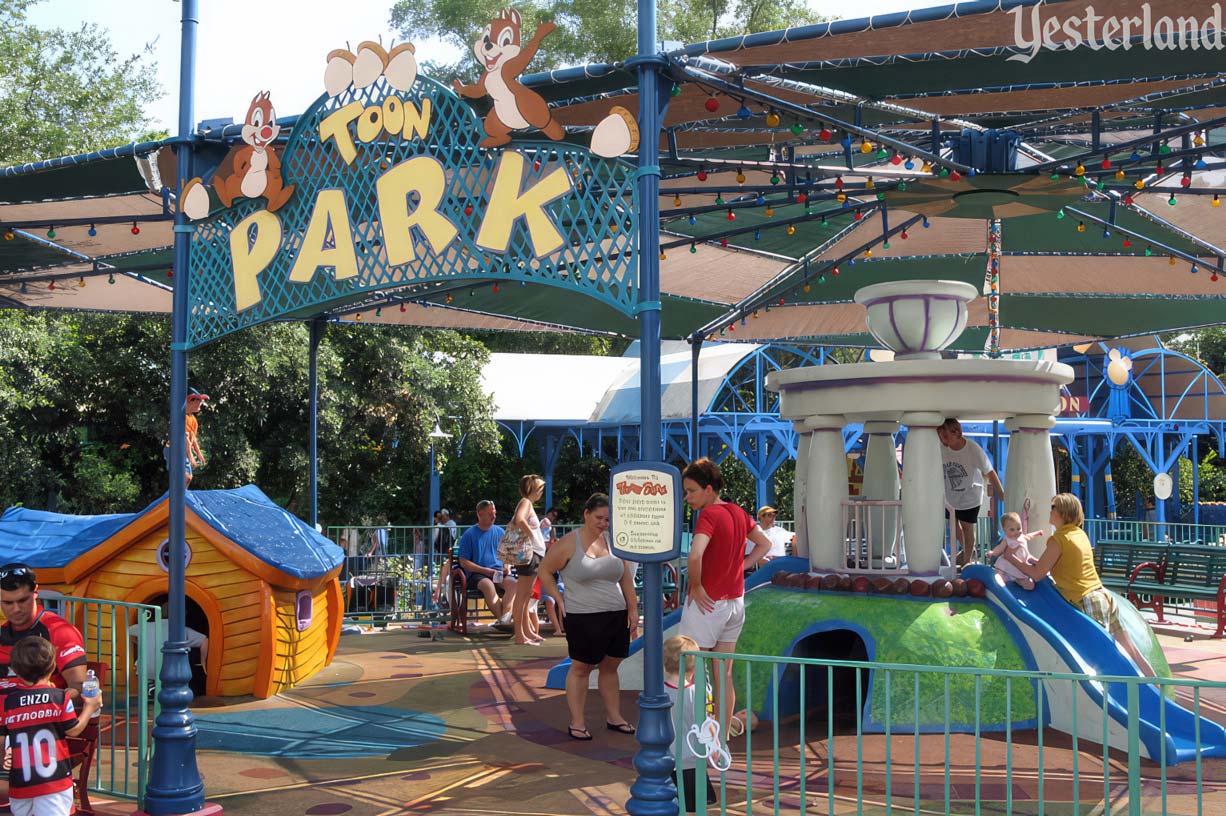 Mickey's Toontown Fair Train Station at Magic Kingdom Park