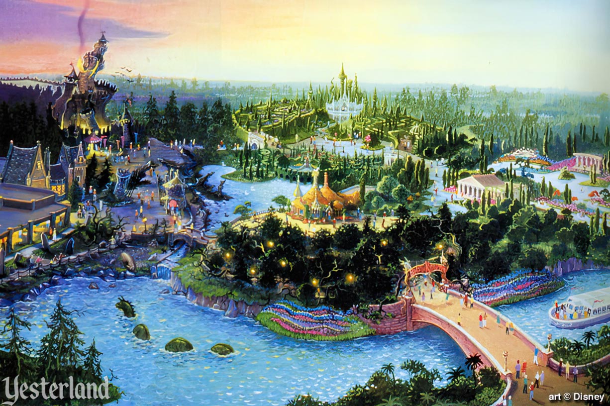 “Animal fantasy area” concept for Disney’s Animal Kingdom