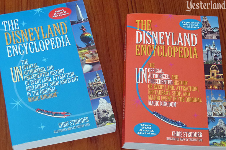 The Disneyland Encyclopedia by Chris Strodder, 1st Edition and 2nd Edition