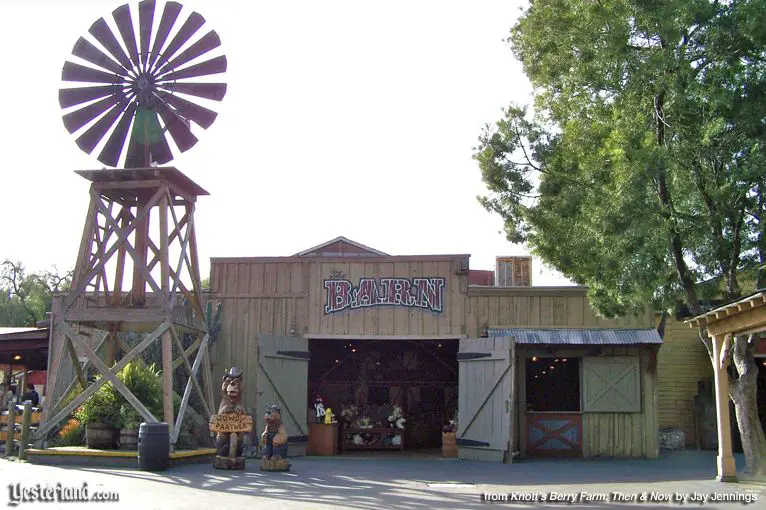 Knott’s Berry Farm, Old Windmill and Livery Stable, 2010. (Currently The Barn)