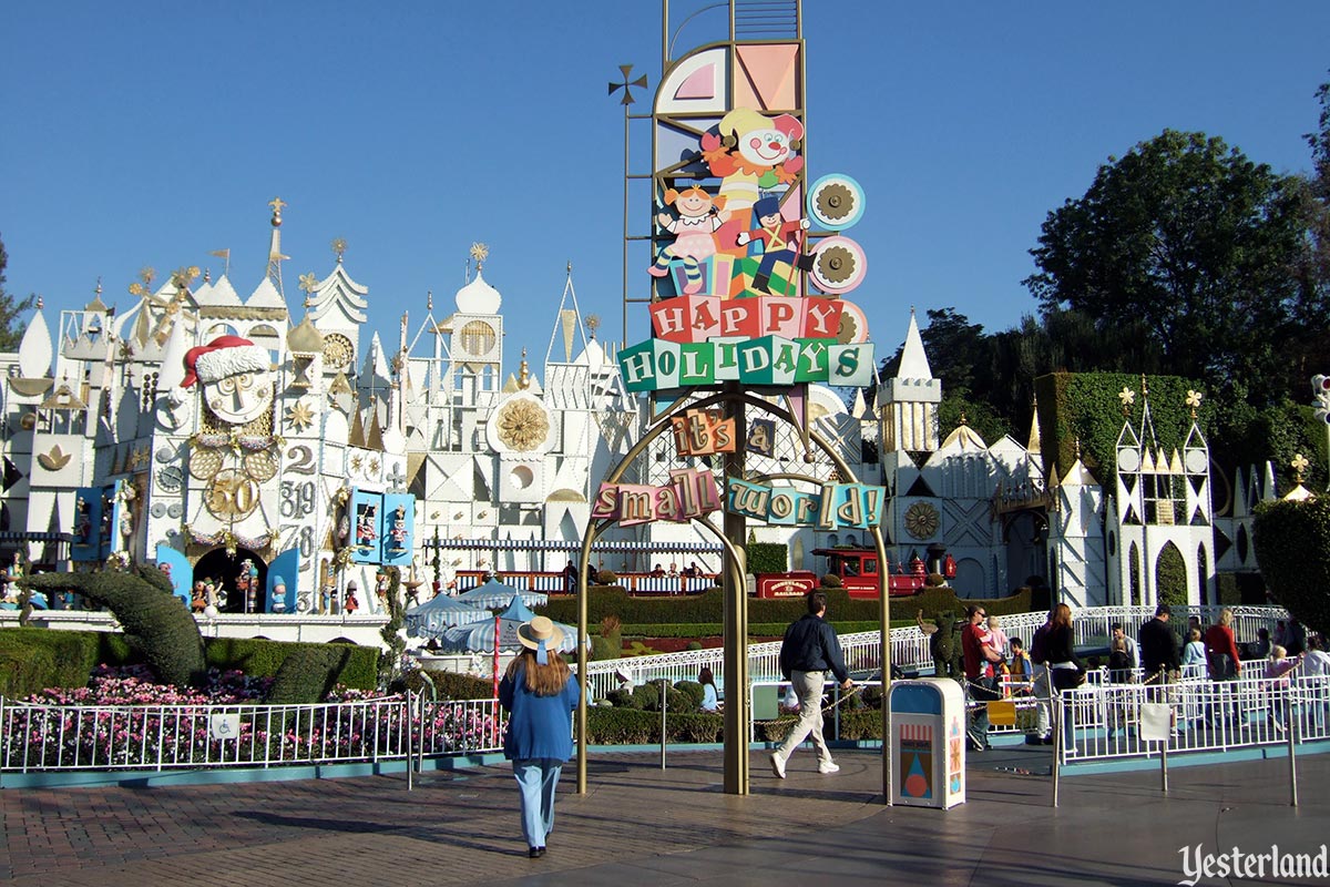 “it’s a small world” Holiday, Disneyland