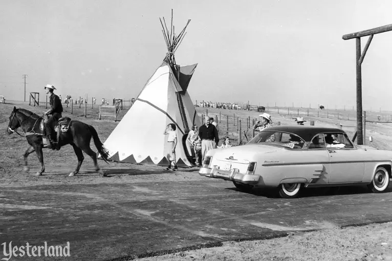 Newport Harbor Buffalo Ranch, photo by Robert Geivet, 1955, courtesy of the Old Orange County Courthouse Museum / Orange County Archives