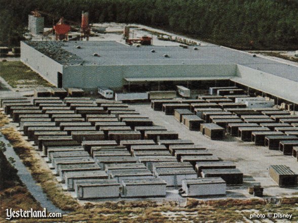 Construction of DIsney's Contemporary Resort