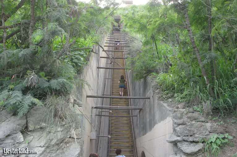 Stairs on the Diamond Head trail