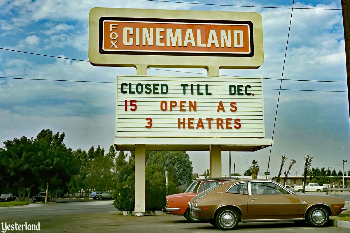 Fox Cinemaland, 1414 S. Harbor Boulevard, Anaheim in 1974