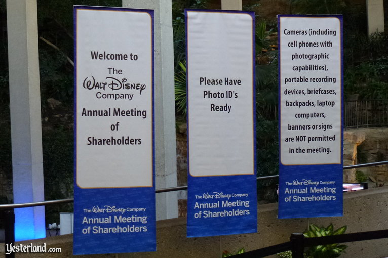 2012 Annual Meeting of The Walt Disney Company