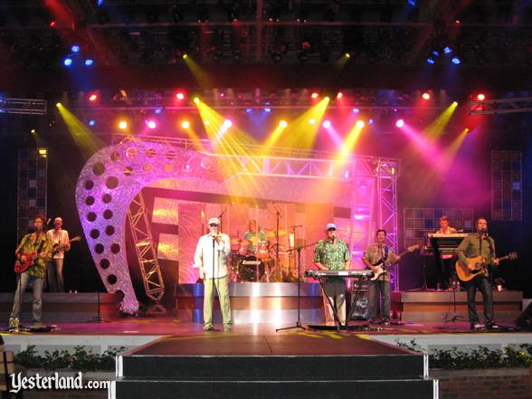 Photo of The Beach Boys in concert at Epcot