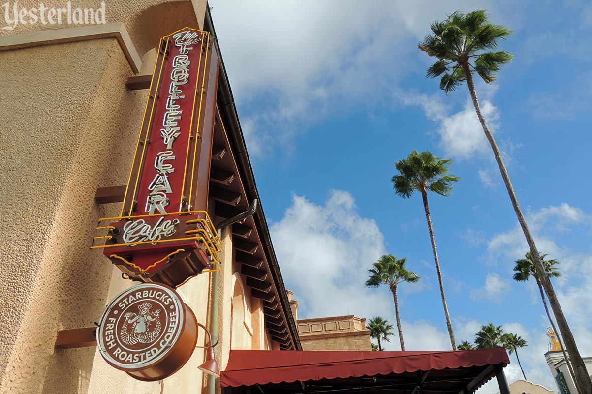 The Trolley Car Café at Disneyés Hollywood Studios