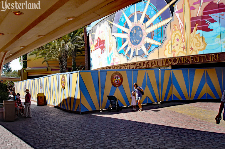 1998 Tomorrowland Mural at Disneyland