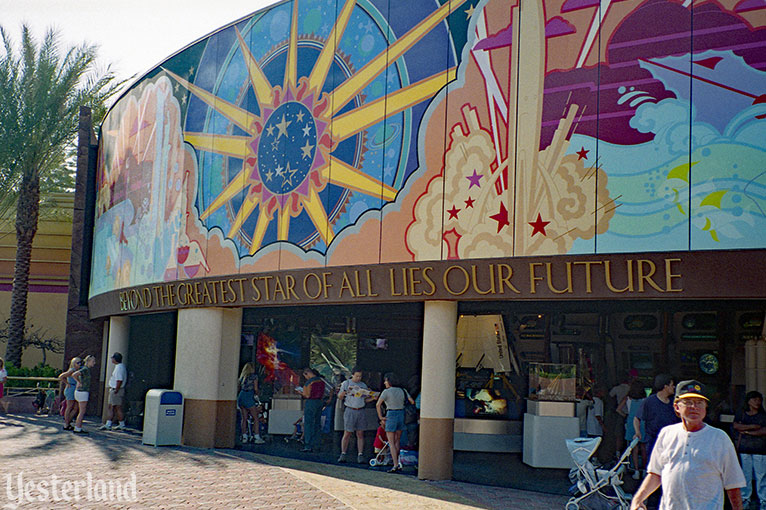 1998 Tomorrowland Mural at Disneyland