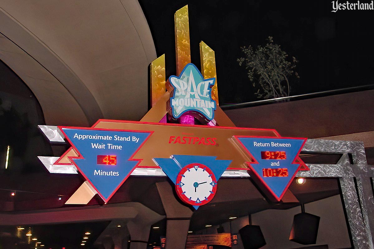 Space Mountain at Disneyland