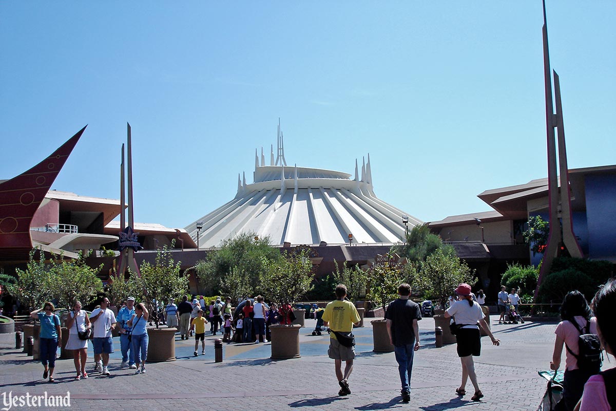 Space Mountain at Disneyland