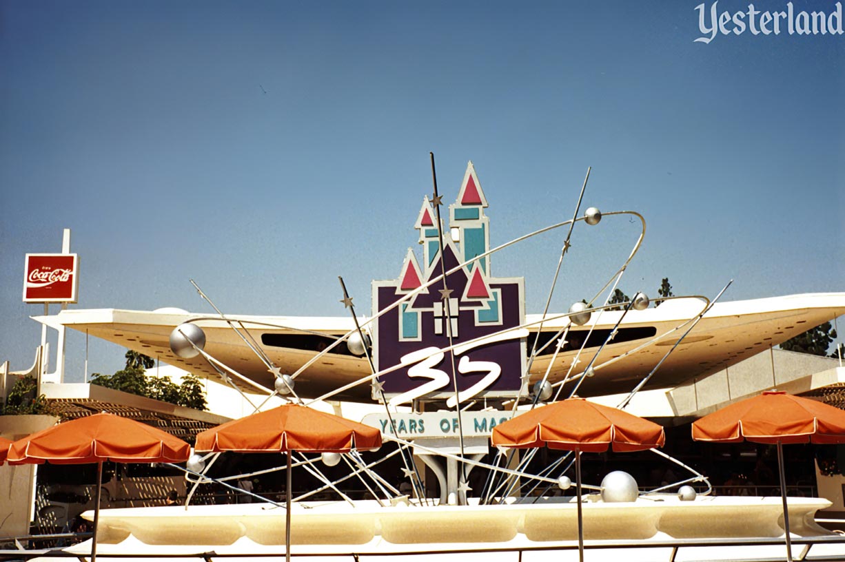 Disneyland 35th Anniversary at Tomorrowland Terrace stage at Disneyland