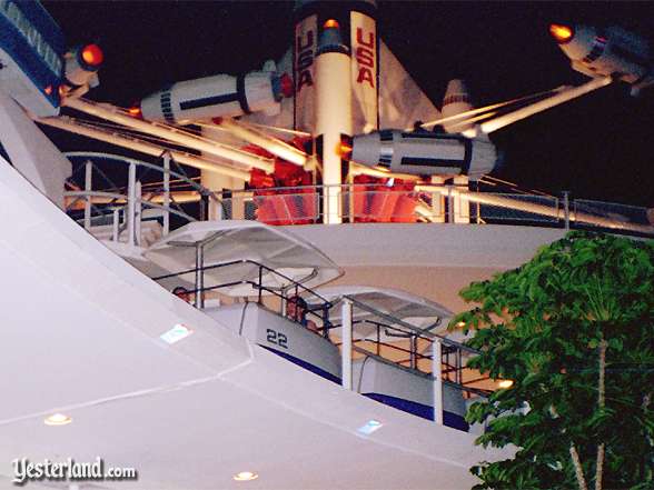 Photo of Rocket Jets at night, 1997