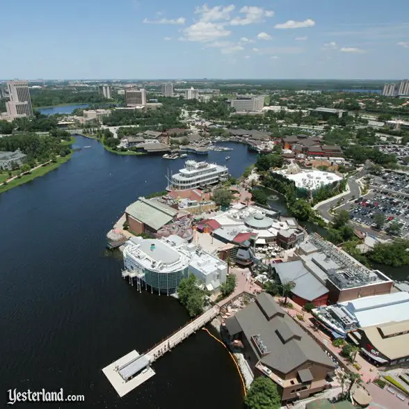 the view from Characters-In-Flight at Walt Disney World