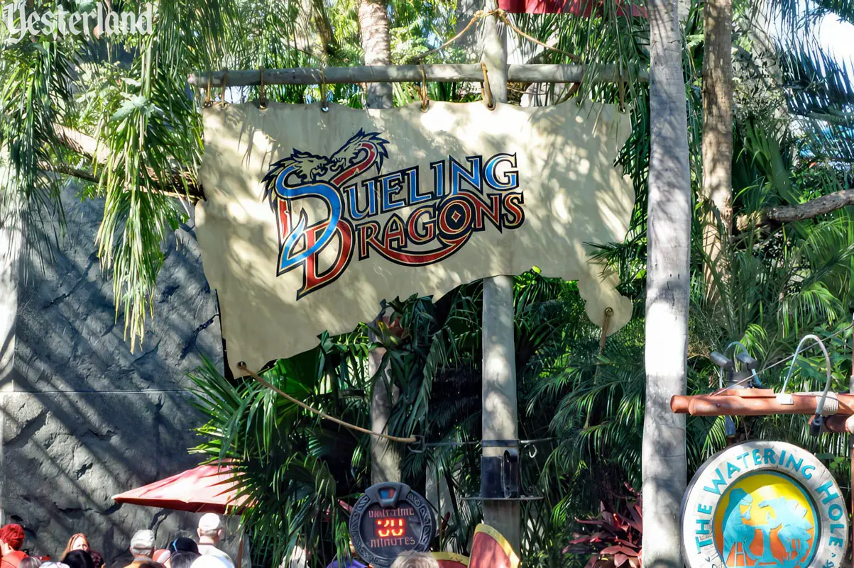 Dueling Dragons at Universal’s Islands of Adventure Theme Park