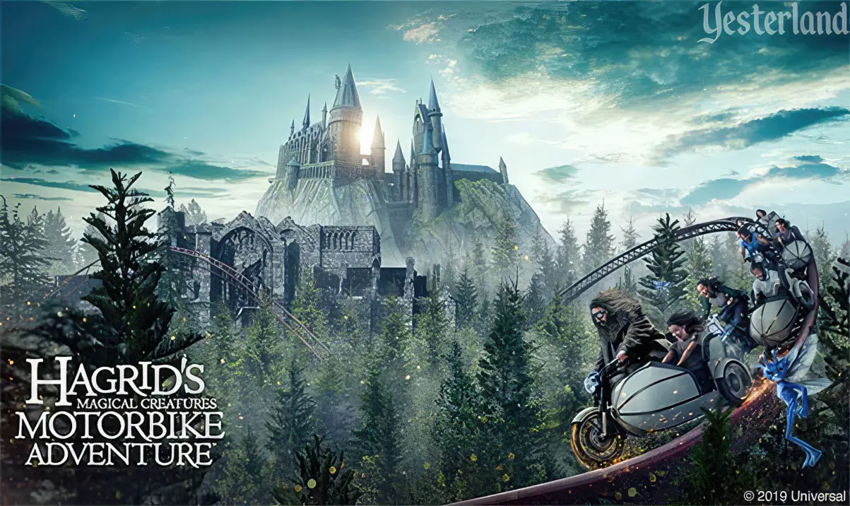 Hagrid’s Magical Creatures Motorbike Adventure at Universal’s Islands of Adventure Theme Park