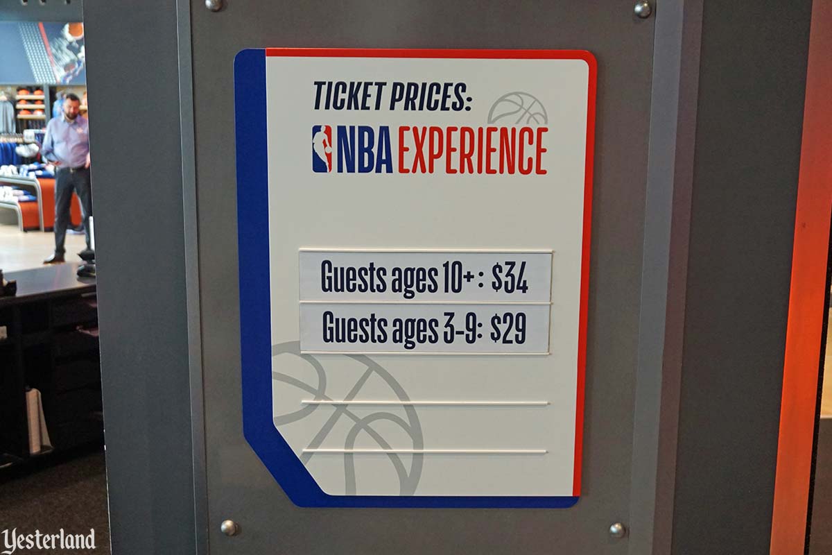 NBA Experience at Disney Springs, Walt Disney World